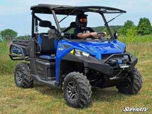 SuperATV - SuperATV Flip Windshield for Polaris (2017-18) Ranger XP 1000 (Crew Cab, Scratch Resistant Polycarbonate - Clear) - Image 5