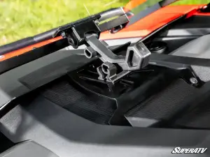 SuperATV - SuperATV Flip Windshield Polaris (2024-26) RZR XP/4 (Standard Polycarbonate - Clear) - Image 2