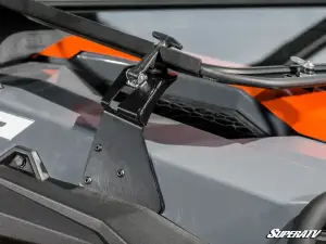 SuperATV - SuperATV Flip-Down Glass Windshield for Polaris (2016-26) General (w/ Driver and Passenger Side Wipers) - Image 8
