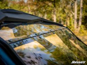 SuperATV - SuperATV Full Windshield for Can-Am (2017-26) Maverick X3 (Standard Polycarbonate -Clear - Machines w/ Factory Intrusion Bar) - Image 5