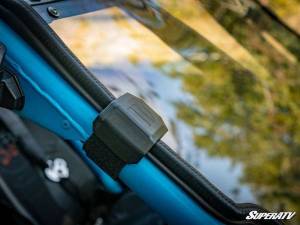 SuperATV - SuperATV Full Windshield for Can-Am (2017-26) Maverick X3 (Standard Polycarbonate -Clear - Machines w/ Factory Intrusion Bar) - Image 6