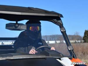 SuperATV - SuperATV Full Windshield for Polaris (2016-26) General (Scratch Resistant Polycarbonate - Clear) - Image 4