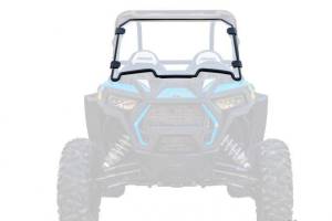 SuperATV - SuperATV Full Windshield for Polaris (2019-21) RZR XP Turbo (Scratch Resistant Polycarbonate - Clear) - Image 1