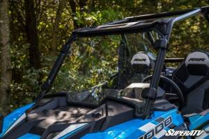 SuperATV - SuperATV Full Windshield for Polaris (2019-21) RZR XP Turbo (Scratch Resistant Polycarbonate - Clear) - Image 2
