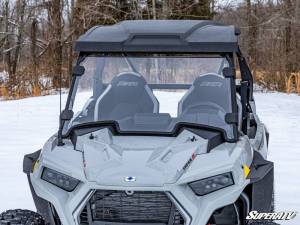 SuperATV - SuperATV Full Windshield for Polaris (2021-26) RZR Trail S 900 (Scratch Resistant Polycarbonate - Clear) - Image 2