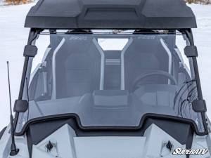 SuperATV - SuperATV Full Windshield for Polaris (2021-26) RZR Trail S 900 (Scratch Resistant Polycarbonate - Clear) - Image 6