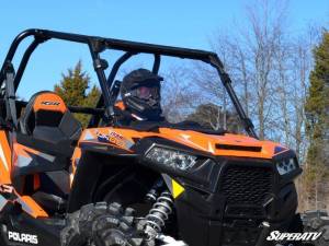 SuperATV - SuperATV Full Windshield for Polaris (2016-18)  RZR XP Turbo (Scratch Resistant Polycarbonate - Clear) - Image 2