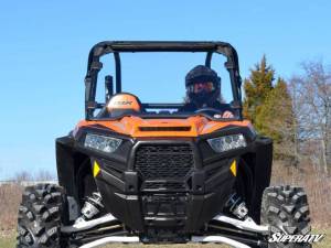 SuperATV - SuperATV Full Windshield for Polaris (2016-18)  RZR XP Turbo (Scratch Resistant Polycarbonate - Clear) - Image 3