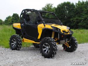 SuperATV - SuperATV Half Windshield for Can-Am (2011-20) Commander (Standard Polycarbonate - Dark Tint) - Image 2
