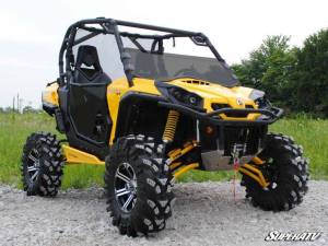 SuperATV - SuperATV Half Windshield for Can-Am (2011-20) Commander (Standard Polycarbonate - Dark Tint) - Image 4
