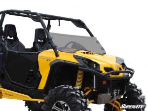 SuperATV - SuperATV Half Windshield for Can-Am (2011-20) Commander (Standard Polycarbonate - Dark Tint) - Image 5