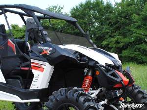 SuperATV - SuperATV Half Windshield for Can-Am (2013-18) Maverick (Standard Polycarbonate - Dark Tint) - Image 3