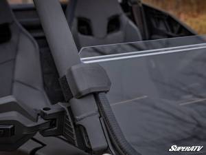 SuperATV - SuperATV Half Windshield for Can-Am (2019-26) Maverick Sport (Standard Polycarbonate - Dark Tint) - Image 4