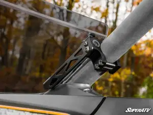 SuperATV - SuperATV Half Windshield for Can-Am (2024-26) Maverick R (Standard Polycarbonate - Dark Tint) - Image 3