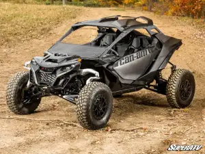SuperATV - SuperATV Half Windshield for Can-Am (2024-26) Maverick R (Standard Polycarbonate - Dark Tint) - Image 5
