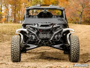 SuperATV - SuperATV Half Windshield for Can-Am (2024-26) Maverick R (Standard Polycarbonate - Dark Tint) - Image 7