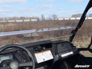 SuperATV - SuperATV Half Windshield for Honda (2016-26) Pioneer 1000 (Scratch Resistant Polycarbonate -Clear) - Image 6