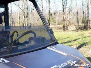 SuperATV - SuperATV Half Windshield for Polaris (2015-26) Ranger XP 1000 (Standard Polycarbonate- Dark Tint) - Image 6