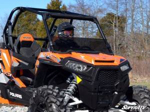 SuperATV - SuperATV Half Windshield for Polaris (2016-20) RZR S 1000 (Standard Polycarbonate - Dark Tint) - Image 3