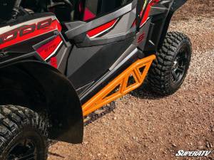 SuperATV - SuperATV Heavy Duty Tube Rock Sliders for Polaris (2014-23) RZR XP 1000 (Orange) - Image 3