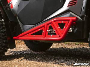 SuperATV - SuperATV Heavy Duty Tube Rock Sliders for Polaris (2014-23) RZR XP 1000 (Red) - Image 6