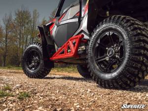 SuperATV - SuperATV Heavy Duty Tube Rock Sliders for Polaris (2014-23) RZR XP 1000 (Red) - Image 5