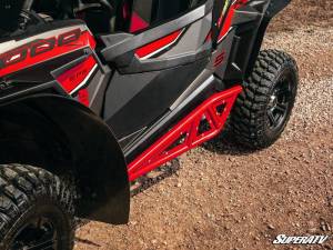 SuperATV - SuperATV Heavy Duty Tube Rock Sliders for Polaris (2014-23) RZR XP 1000 (Red) - Image 3
