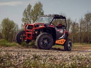 SuperATV - SuperATV Heavy Duty Tube Rock Sliders for Polaris (2015-20) RZR 900 (Orange) - Image 3