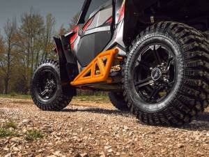 SuperATV - SuperATV Heavy Duty Tube Rock Sliders for Polaris (2015-20) RZR 900 (Orange) - Image 4