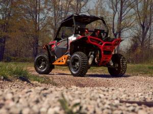 SuperATV - SuperATV Heavy Duty Tube Rock Sliders for Polaris (2015-20) RZR 900 (Orange) - Image 2