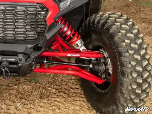 SuperATV - SuperATV High Clearance 1.5" Forward A-Arms for Polaris (2024-25) RZR XP 1000 (Keller Performance, Red) - Image 4