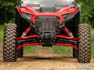SuperATV - SuperATV High Clearance 1.5" Forward A-Arms for Polaris (2024-25) RZR XP 1000 (Super Duty 300M, Red) - Image 7