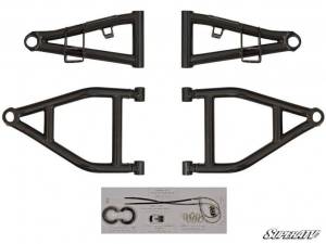 SuperATV - SuperATV High Clearance 1.5" Forward Offset A Arms for Kawasaki (2012-26) Teryx (Use Existing Ball Joints, Green) - Image 7