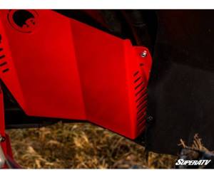 SuperATV - SuperATV Inner Fender Guards for Polaris (2018-24) RZR Turbo S (Red) - Image 3