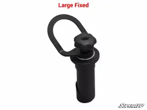 SuperATV - SuperATV Latch And Go Tie Downs for Polaris (2016-26) General (Rubber Medium Swivel) - Image 3