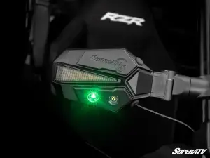 SuperATV - SuperATV Lighted Side-View Mirrors for Polaris (2013-26) General / Ranger, Pro-Fit - Image 4