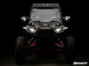 SuperATV - SuperATV Lighted Side-View Mirrors for Polaris (2013-26) General / Ranger, Pro-Fit - Image 6