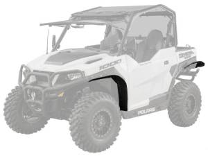 SuperATV - SuperATV Low Profile Fender Flares for Polaris (2016-26) General 1000 - Image 1
