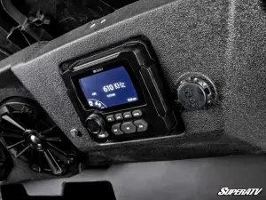 SuperATV - SuperATV MB Quart Tuned Four-Speaker Visor Audio System for Can-Am (2016-26) Defender (320-Watt, Stage 4) - Image 5