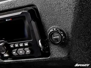 SuperATV - SuperATV MB Quart Tuned Four-Speaker Visor Audio System for Can-Am (2016-26) Defender (320-Watt, Stage 4) - Image 4