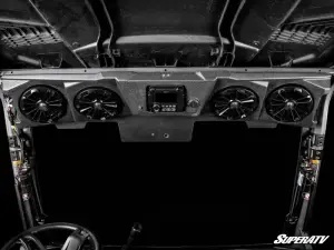 SuperATV - SuperATV MB Quart Tuned Four-Speaker Visor Audio System for Can-Am (2016-26) Defender (320-Watt, Stage 4) - Image 7