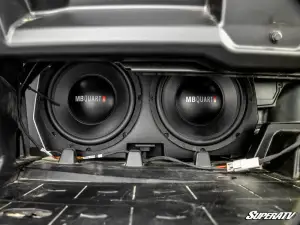 SuperATV - SuperATV MB Quart Tuned Subwoofer Kit for Can-Am (2016-26) Defender (400-Watt) - Image 2