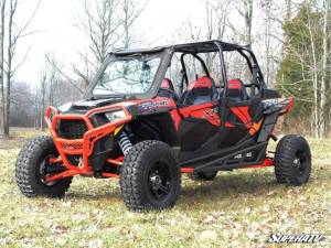 SuperATV - SuperATV Nerf Bars for Polaris (2014-23) RZR XP 4 1000 (4 Seater, Black) - Image 2