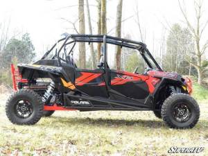 SuperATV - SuperATV Nerf Bars for Polaris (2014-23) RZR XP 4 1000 (4 Seater, Black) - Image 4