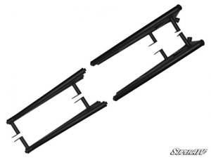 SuperATV - SuperATV Nerf Bars for Polaris (2014-23) RZR XP 4 1000 (4 Seater, Black) - Image 7