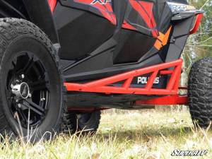 SuperATV - SuperATV Nerf Bars for Polaris (2014-23) RZR XP 4 1000 (4 Seater, Red) - Image 2