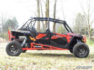 SuperATV - SuperATV Nerf Bars for Polaris (2014-23) RZR XP 4 1000 (4 Seater, Red) - Image 4