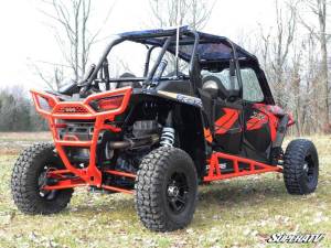 SuperATV - SuperATV Nerf Bars for Polaris (2014-23) RZR XP 4 1000 (4 Seater, Red) - Image 6