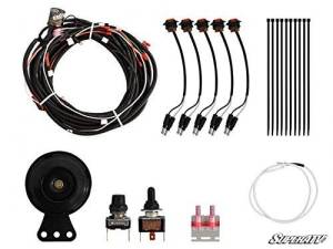 SuperATV - SuperATV Plug & Play Turn Signal Kit for Can-Am (2017-26) Maverick X3 (Toggle Switch and Dash Horn, No LED Strip Lights) - Image 2