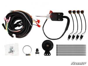 SuperATV - SuperATV Plug & Play Turn Signal Kit for Polaris (2013-19) Ranger XP 900 (Crew Cab, Steering Column and Dash Horn) - Image 1